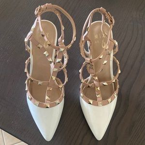 Mix number six heels Valentino lookalike